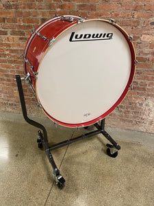32" Ludwig Concert Bass Drum on Rolling Stand