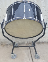 Load image into Gallery viewer, GrandStands Tilting &amp; Rolling Bass Drum Stand for Field Use- No Holes to Drill!