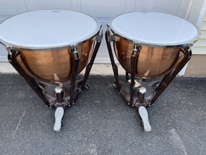 Pair of 26" & 29" Pre-owned Ludwig Musser Standard Copper Timpani SOLD