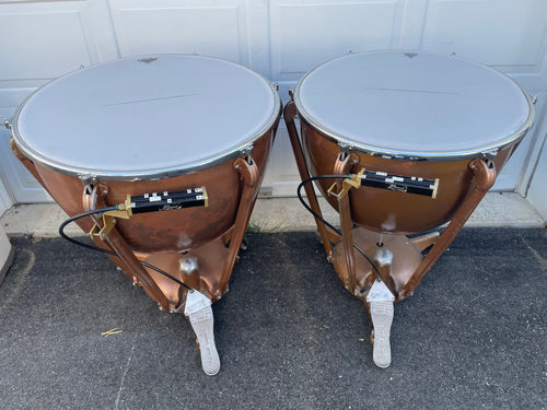 Pair of Ludwig Standard Fiberglass Timpani