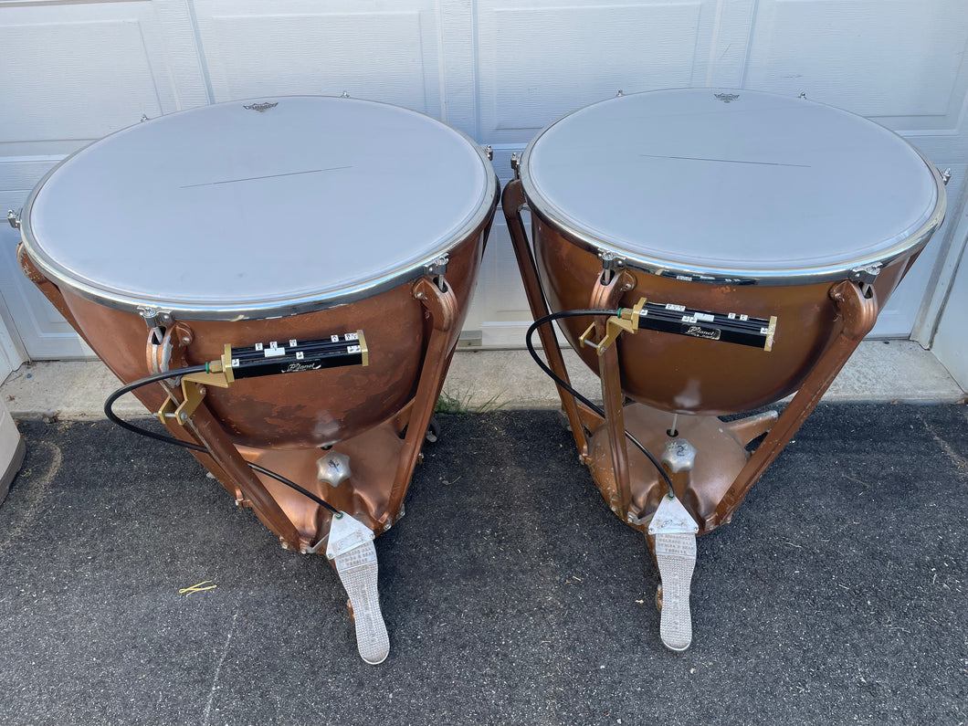 Pair of Ludwig Standard Fiberglass Timpani