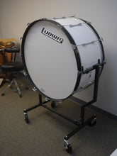 Load image into Gallery viewer, GrandStands Tilting &amp; Rolling Concert Bass Drum Stand - No Holes to Drill!