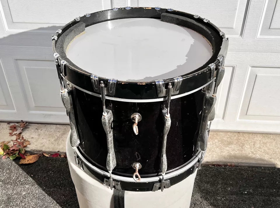 Pearl Championship Marching Piano Black Bass Drum 20