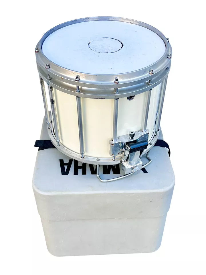 Pearl Championship Marching Snare Drum White 14”